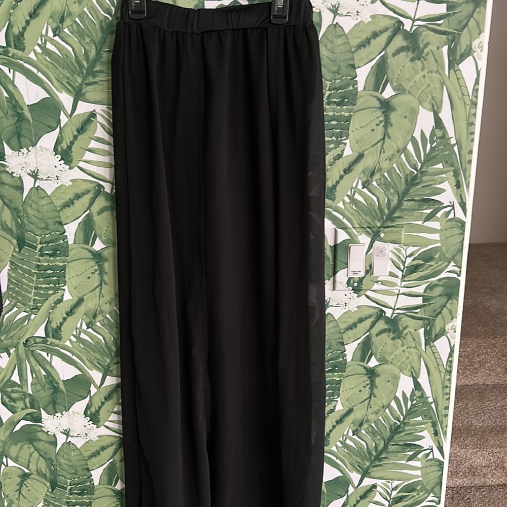 Flowy sheer festival skirt
